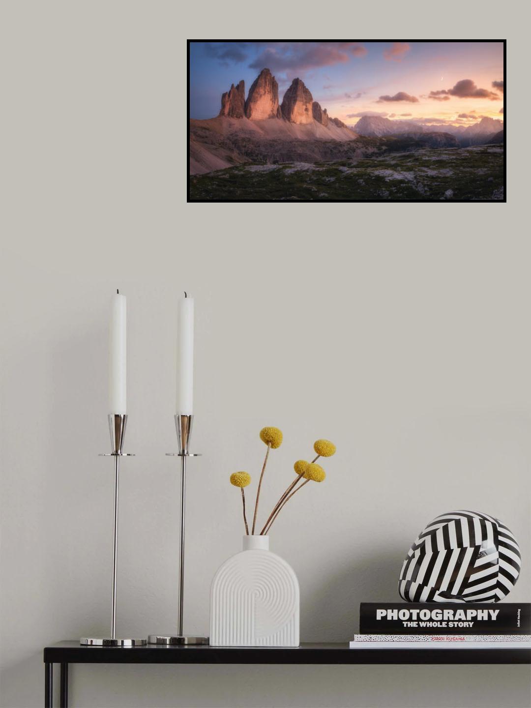 An Evening in the Dolomites Poster och Canvastavla