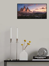 An Evening in the Dolomites Poster och Canvastavla