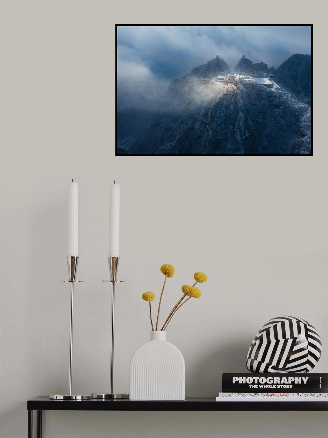 The palace above the clouds Poster och Canvastavla