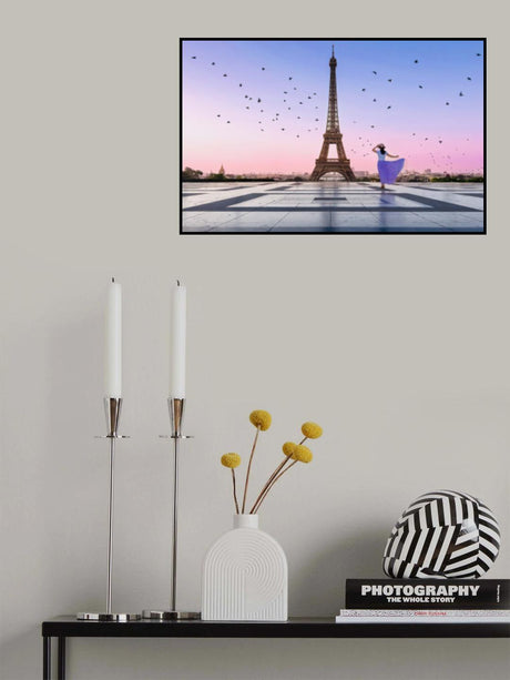Good Morning Eiffel Poster och Canvastavla