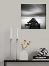 Ruined Pier Poster och Canvastavla