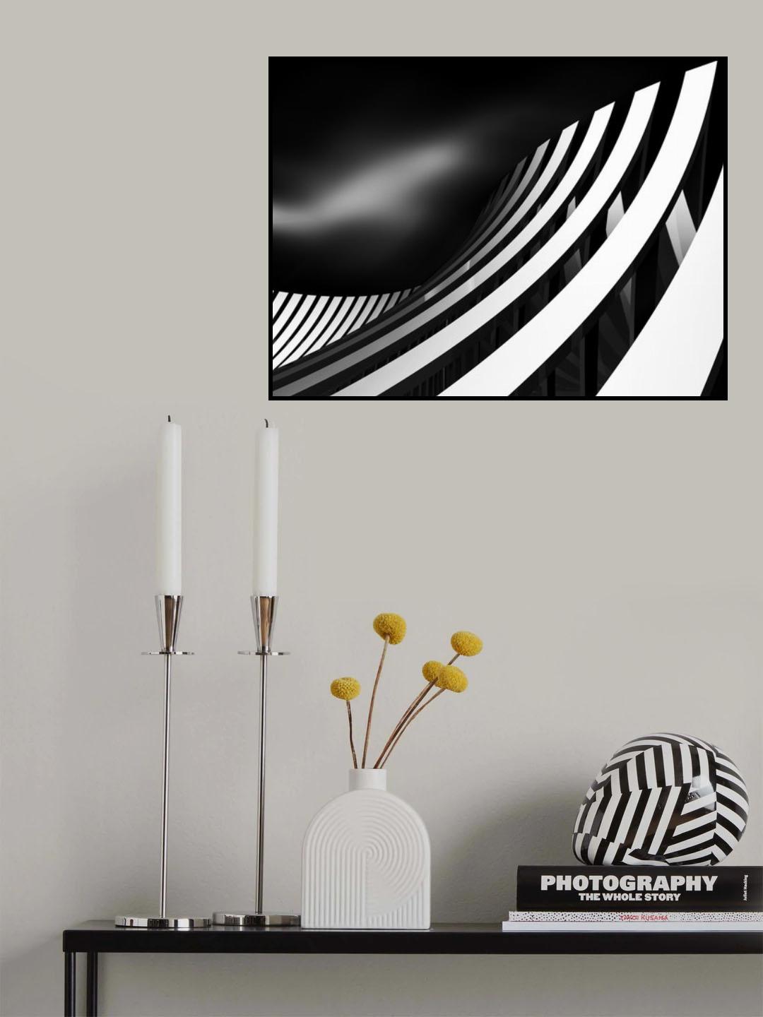 Arch Wave Poster och Canvastavla