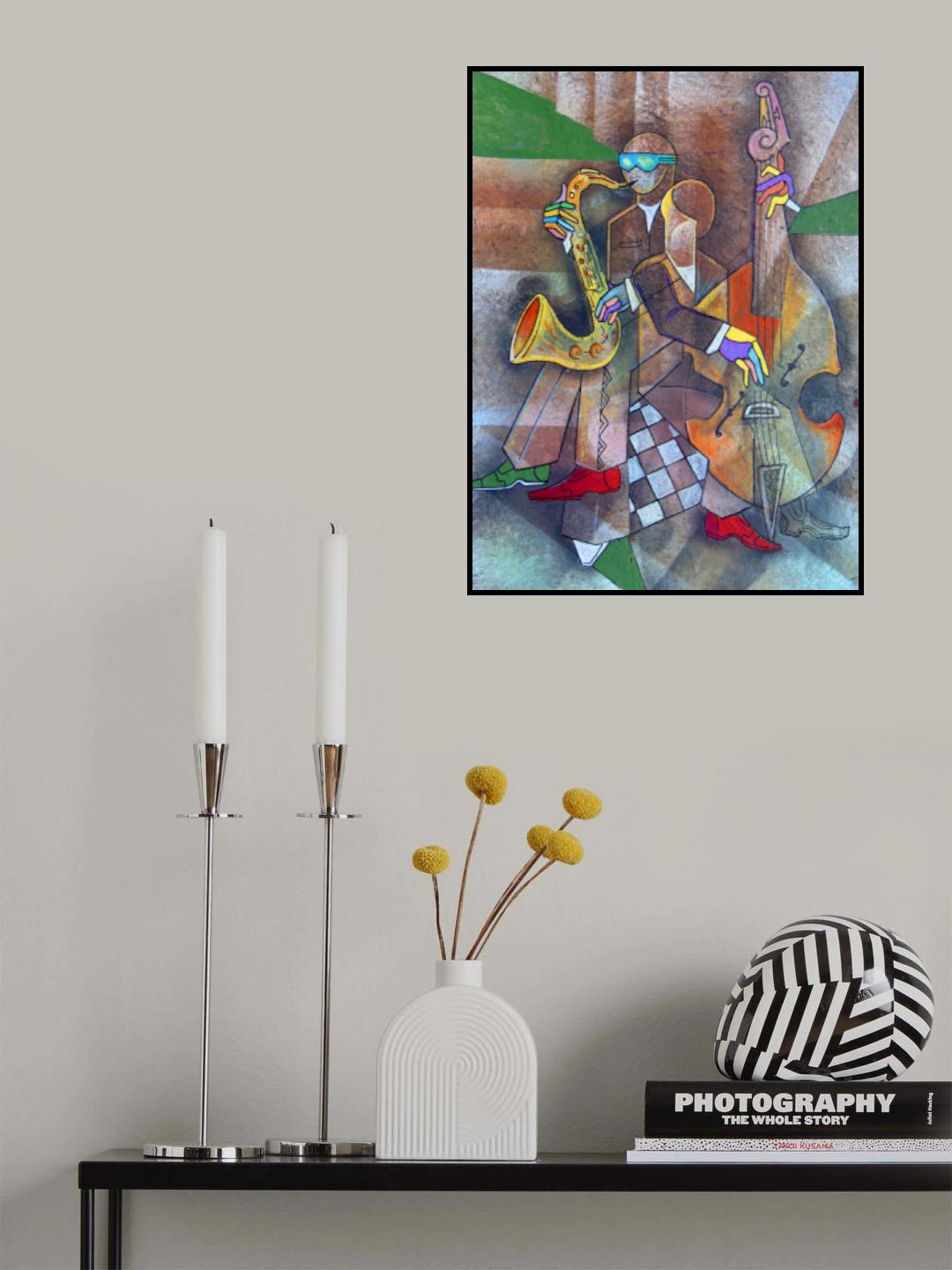 Jazz Party Poster och Canvastavla