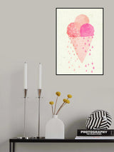 Yummy Ice Poster och Canvastavla