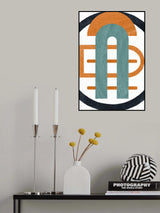 Geometric Wall ART Poster och Canvastavla