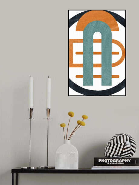 Geometric Wall ART Poster och Canvastavla