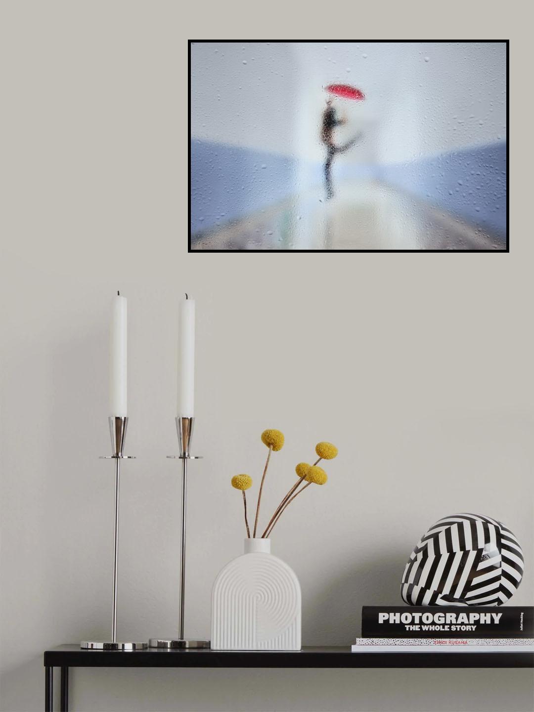 Only Happy When it Rains Poster och Canvastavla