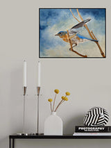 Bluebird, Blue Morning Poster och Canvastavla