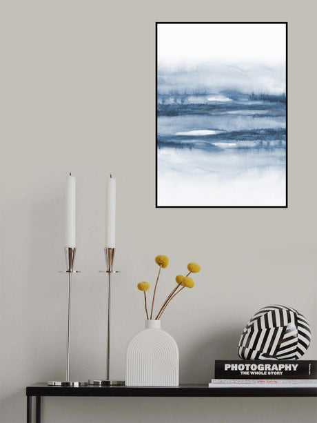 Blue World Poster och Canvastavla