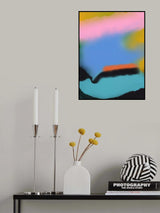 Black Barrier Poster och Canvastavla