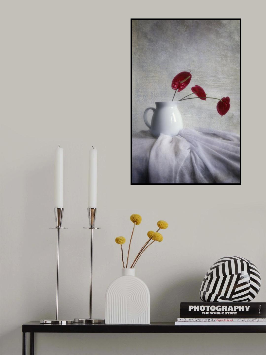 III Red Poster och Canvastavla