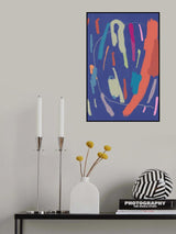 Color strokes 03 Poster och Canvastavla