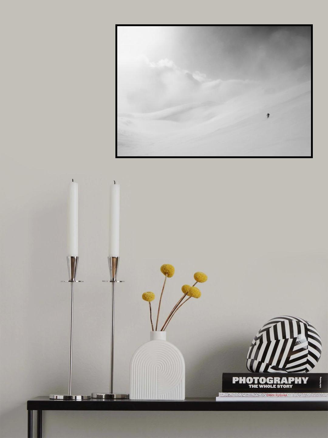 into the white darkness Poster och Canvastavla