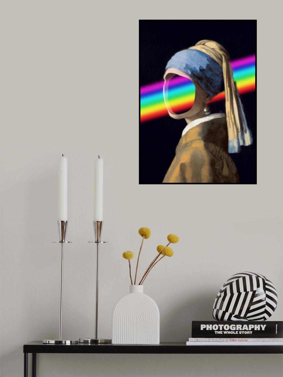 Rainbow Portrait Poster och Canvastavla