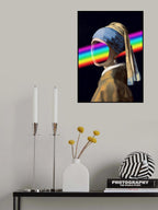Rainbow Portrait Poster och Canvastavla