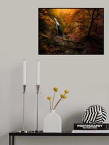 Djur-Djur waterfall Poster och Canvastavla