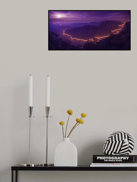 Lights of the night Poster och Canvastavla