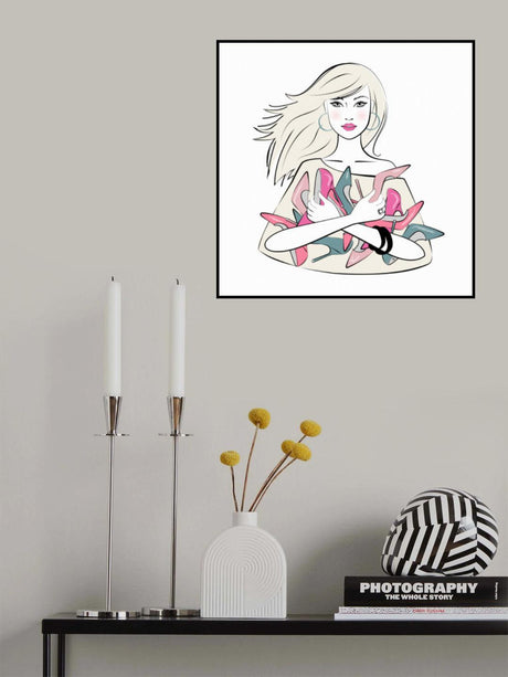 Shoe Lover Poster och Canvastavla