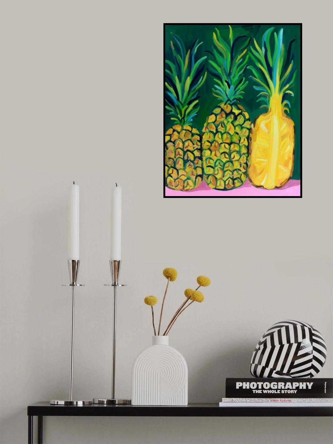 Pineapples Poster