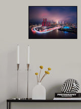Ship track Poster och Canvastavla