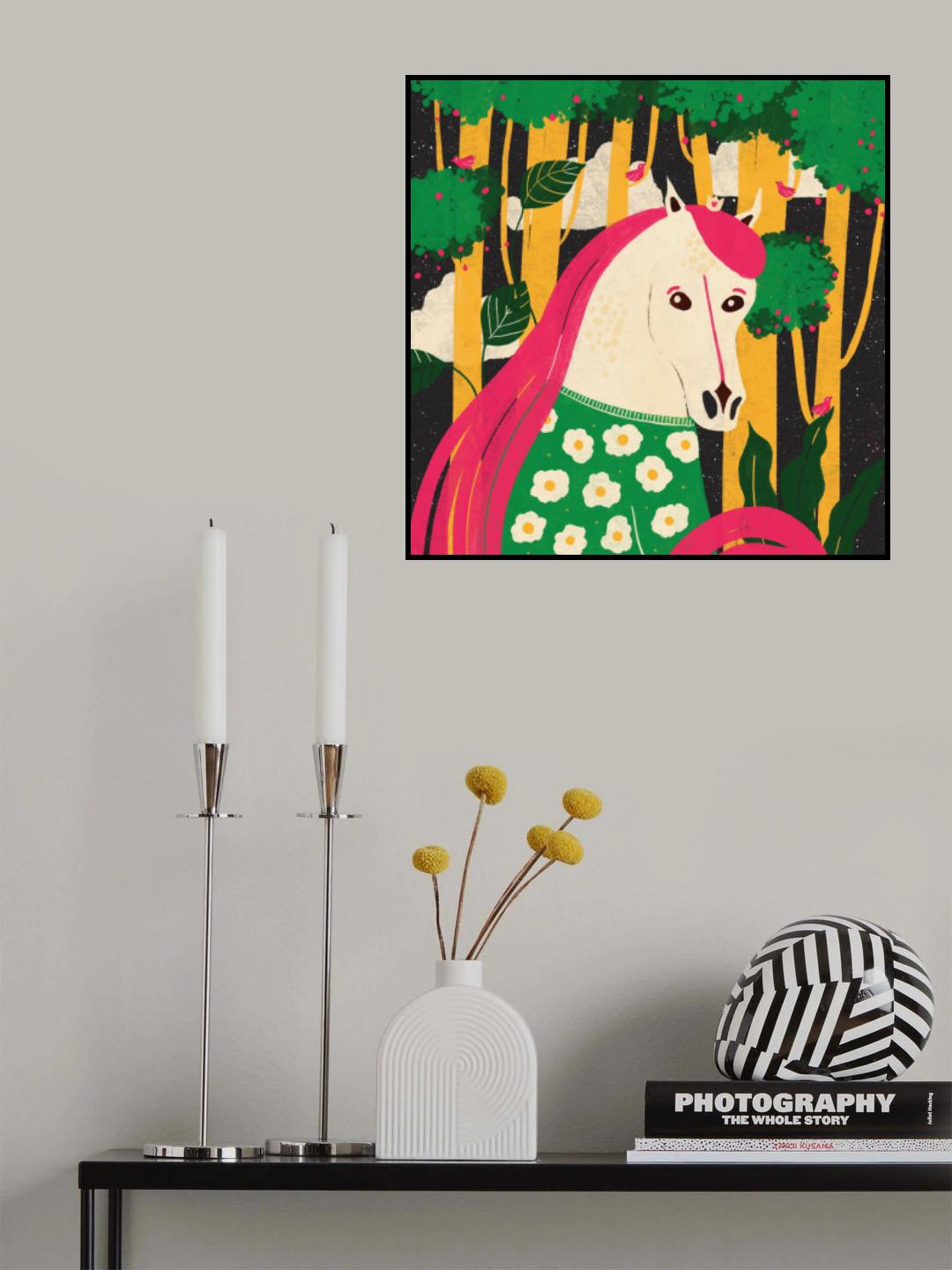 Horse-Animal Trilogy Poster och Canvastavla