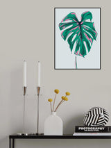 Monstera Deliciosa Light Poster och Canvastavla