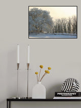 Woods in the snow Poster och Canvastavla