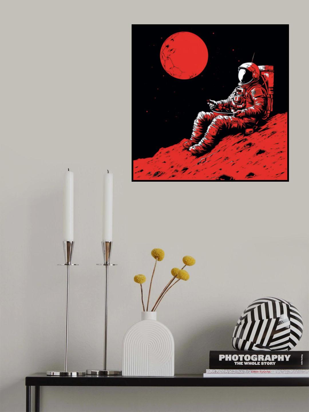 Moon 2 Poster och Canvastavla