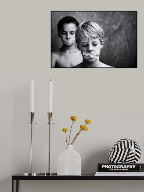 Don't look, don't speak Poster och Canvastavla
