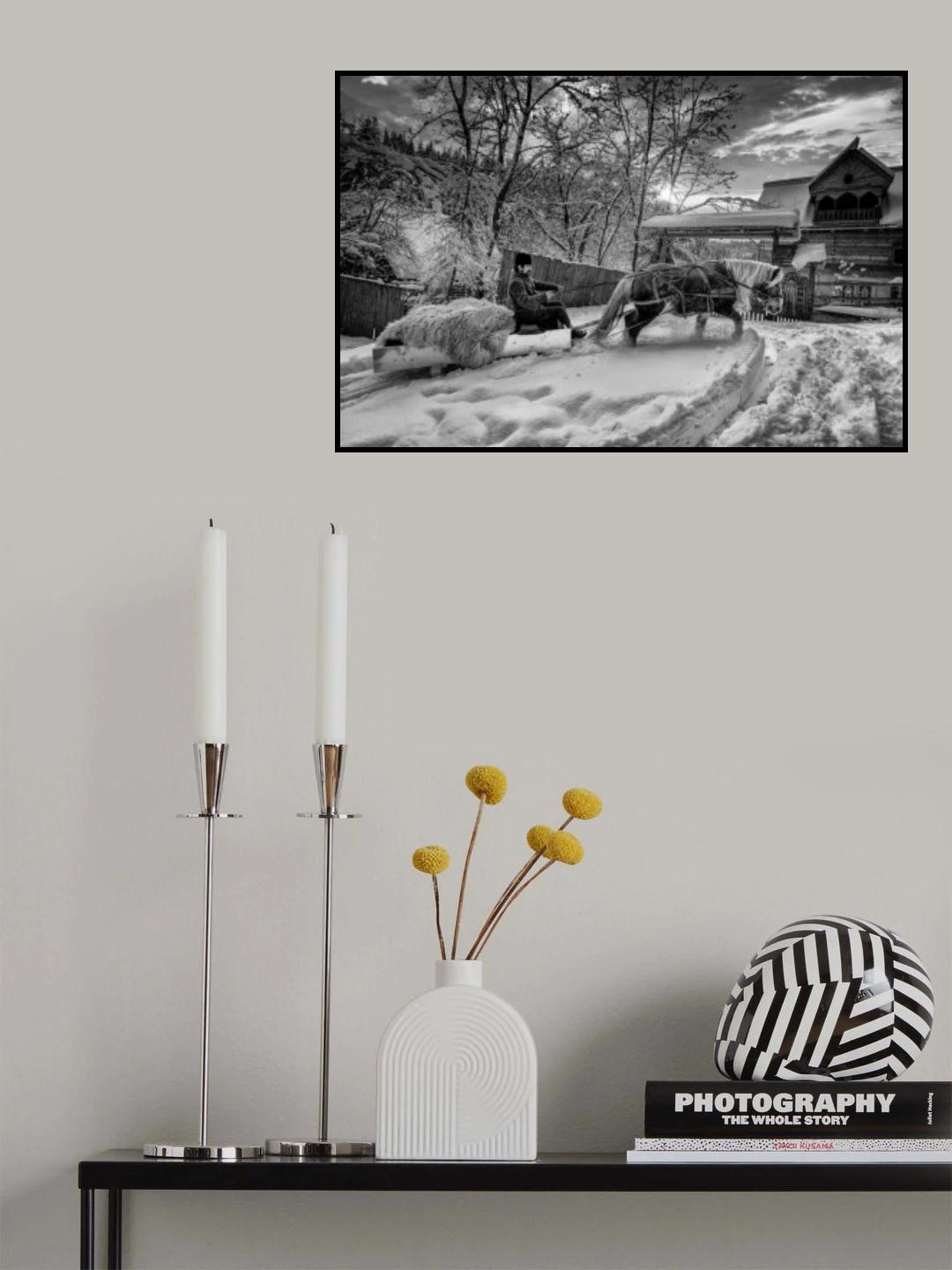 Hard Winter Poster och Canvastavla
