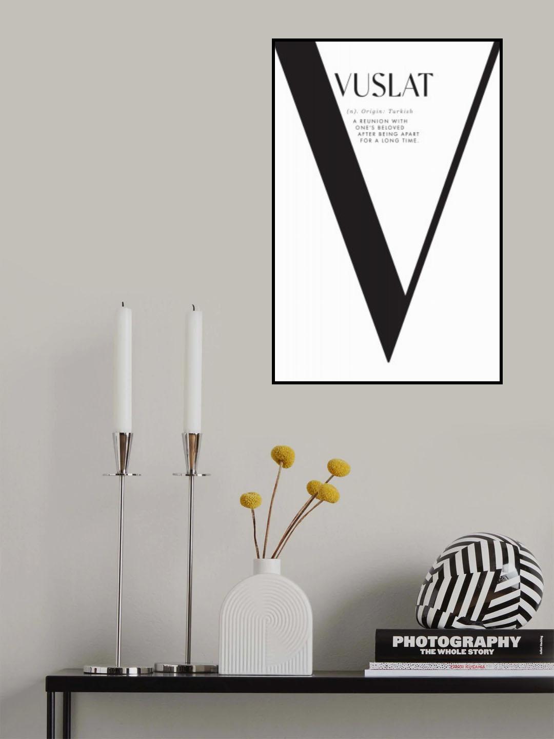 Vuslat definition - reunion with your loved ones Poster och Canvastavla