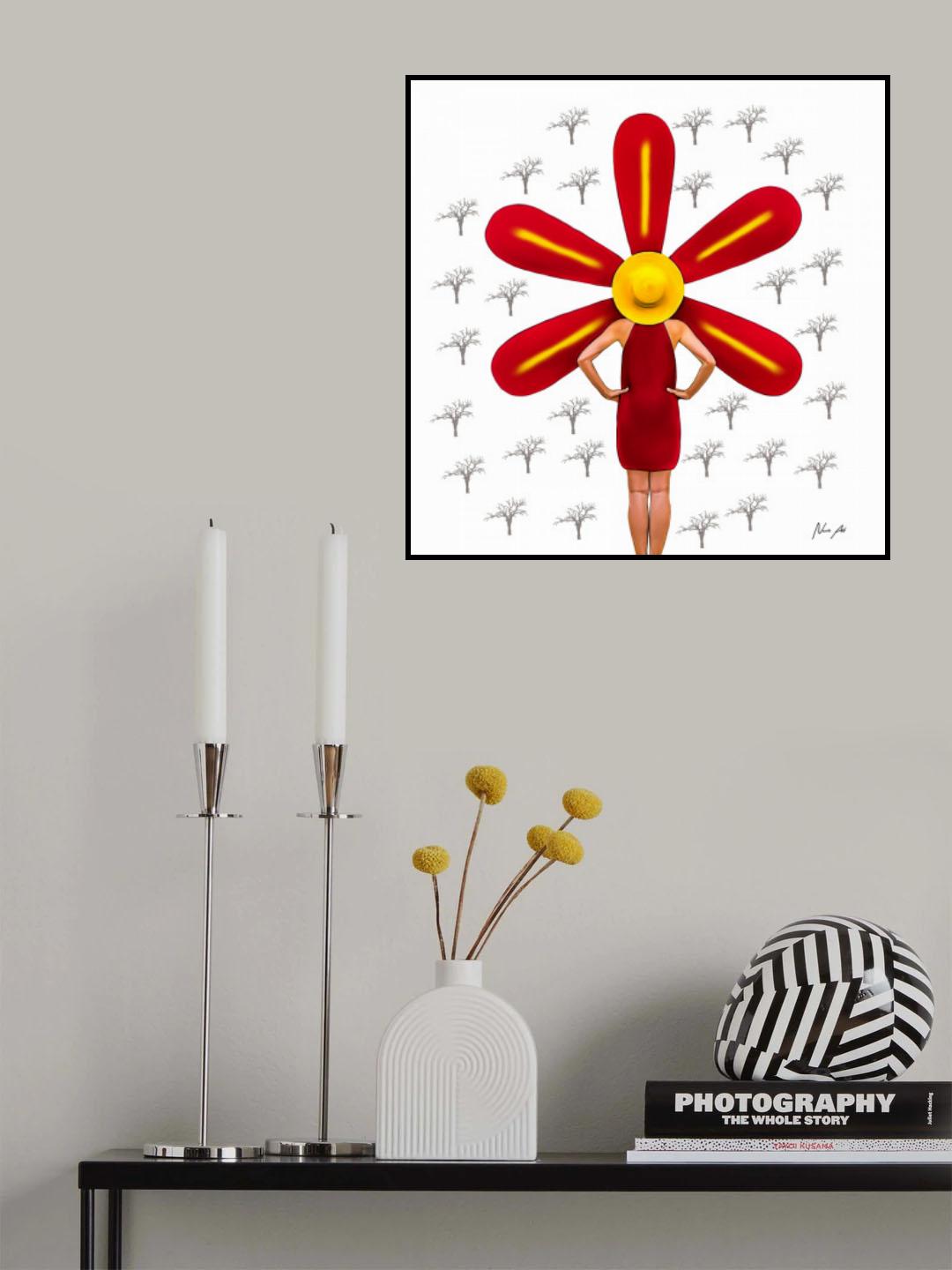 Human Flora Poster och Canvastavla
