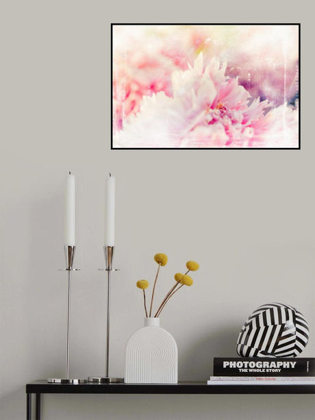 Ombre032flower Poster och Canvastavla