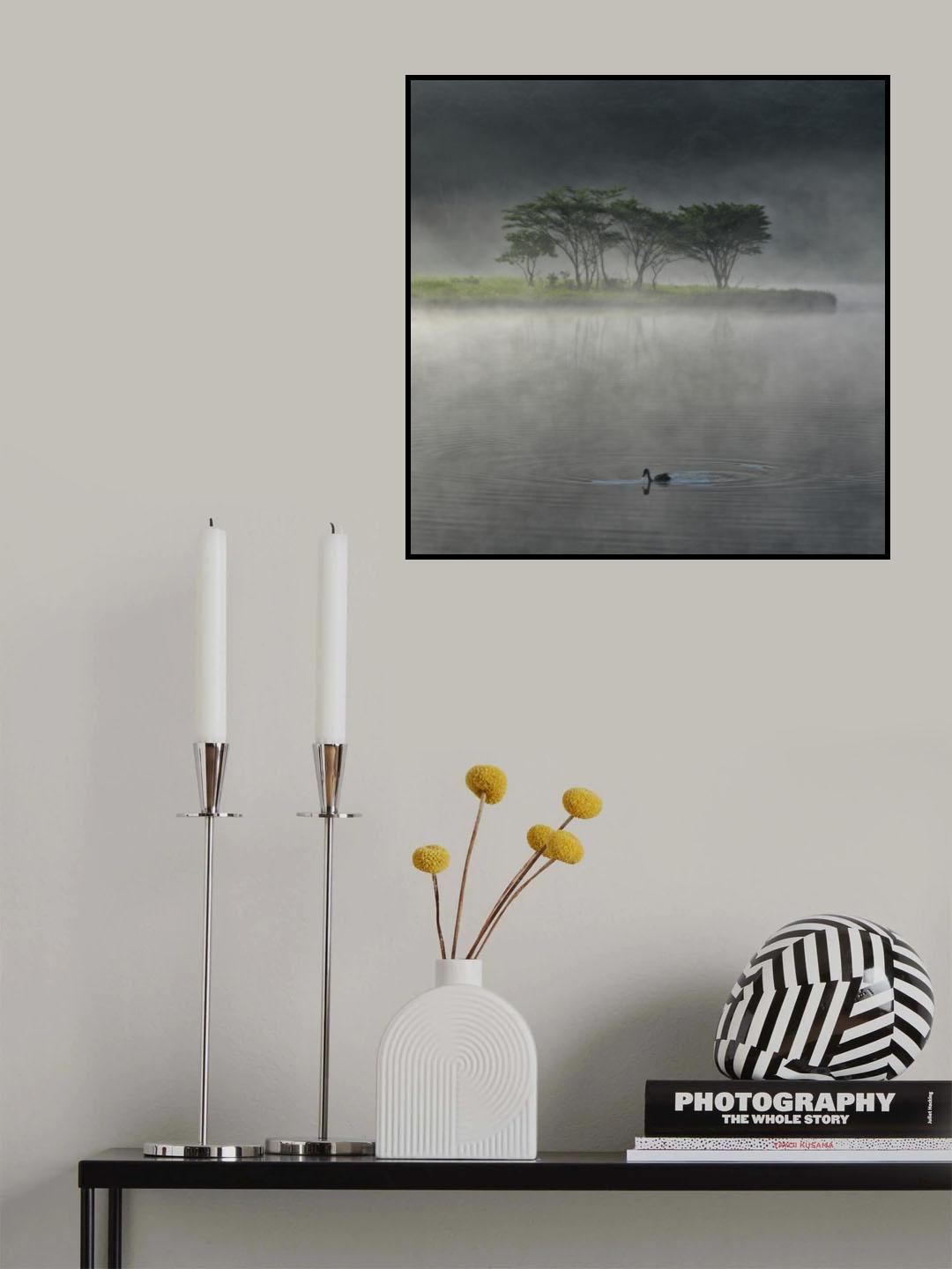 A morning shrouded in mist Poster och Canvastavla