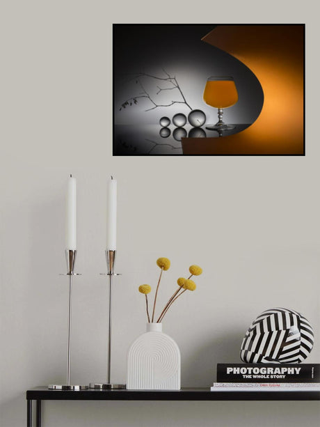 From the series "Orange color" Poster och Canvastavla