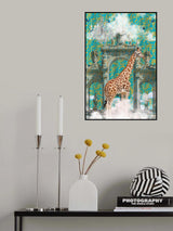 Giraffe Adventures Poster och Canvastavla