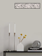 Thin Shakey Lines Square Poster och Canvastavla