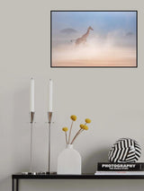 The giraffe dance2 Poster och Canvastavla