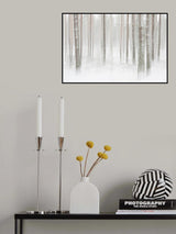 Winterforest in Sweden Poster och Canvastavla