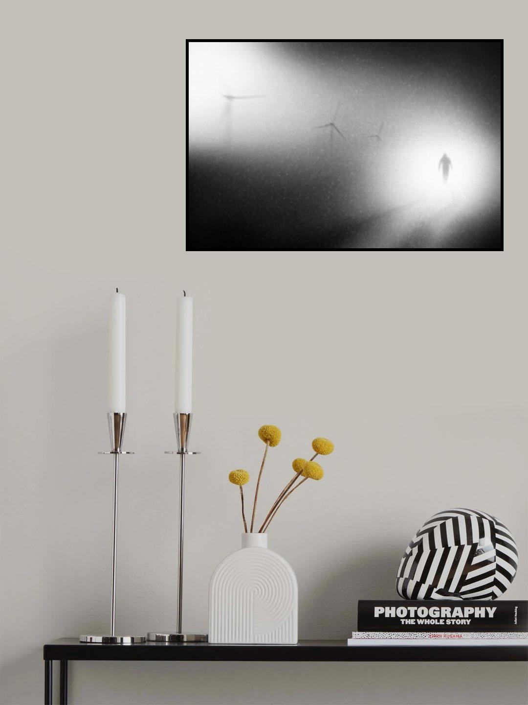 Fighting The Blizzard Of A Lifetime Poster och Canvastavla