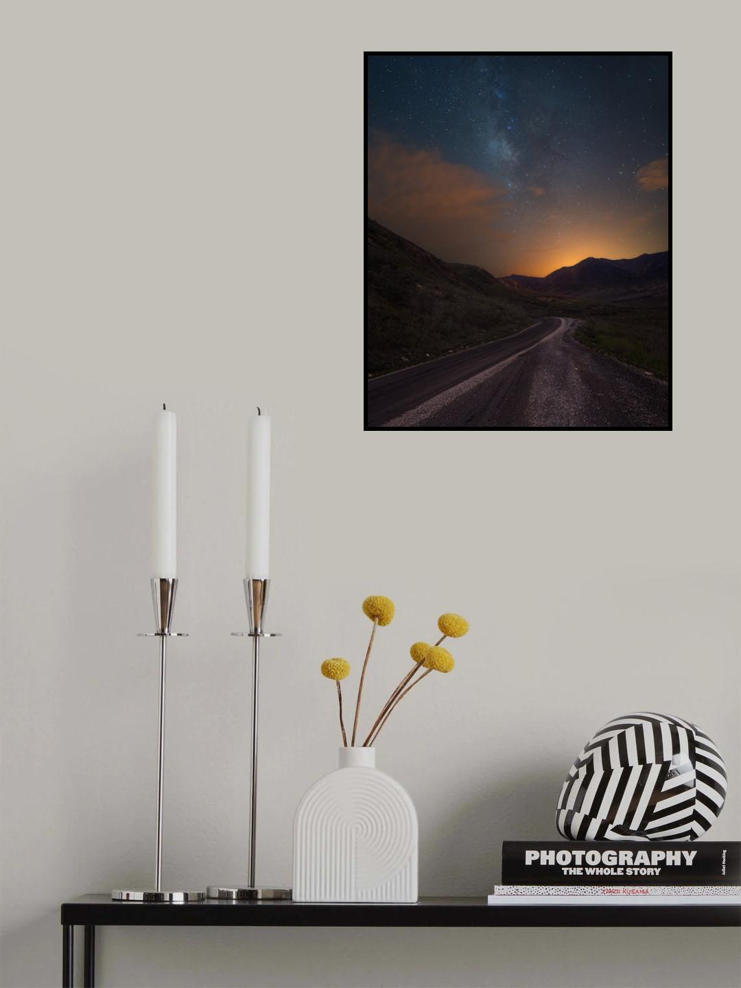 Dirt Road Poster och Canvastavla