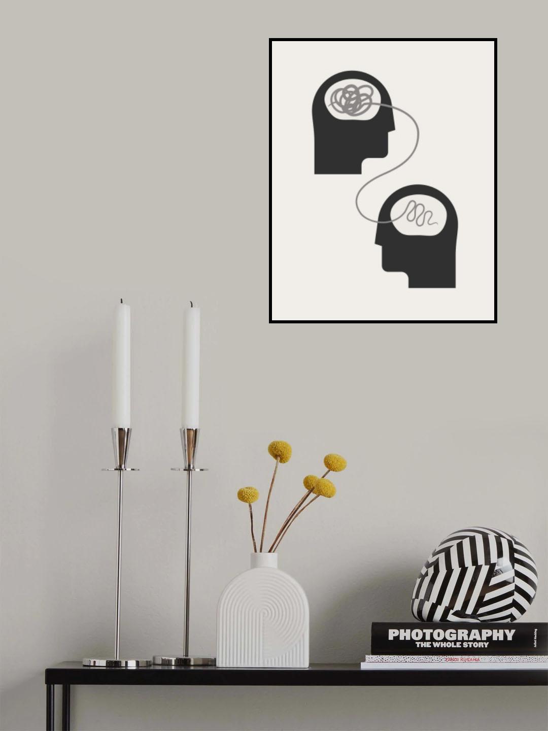 Mind Therapy No3 Poster och Canvastavla