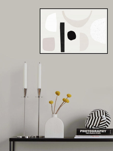 Set of Shapes Poster och Canvastavla