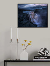 A Dramatic Moment in Iceland Poster och Canvastavla