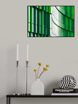 green wave Poster och Canvastavla