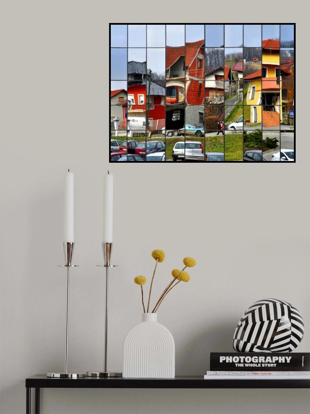Rubik's town Poster och Canvastavla