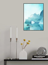 Penguins By Day Poster och Canvastavla