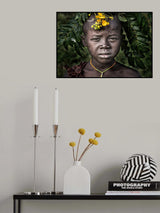 Surma boy - Ethiopia Poster och Canvastavla