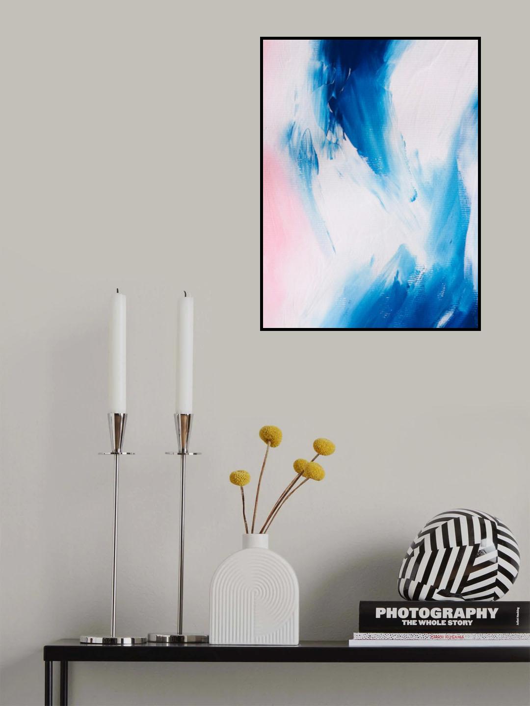 Abstract 8 Poster och Canvastavla