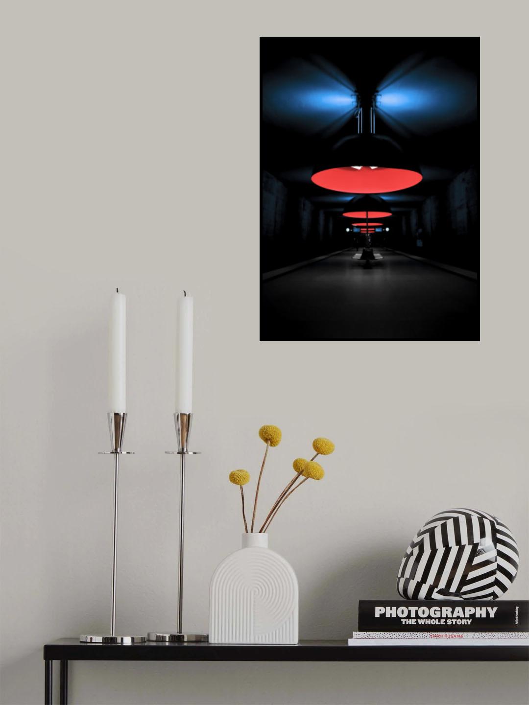 The fear of words I can't say Poster och Canvastavla